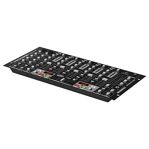 Behringer Pro Mixer VMX1000USB Professional 7-Channel Rack-Mount DJ Mixer with USB/Audio Interface