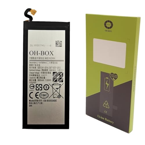 OH-BOX® Bateria Compatible con Samsung EB-BG935ABE Galaxy S7 Edge (SM-G935F, SM-G9350)