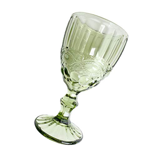 1 Pc Vidrio Creativo Copa Cáliz De Cáliz Copa De Vino De Cáliz Candelero De Cristal Rojo Copa De Vino Copas De Champán De Vino Gafas De Whisky Boda Taza De Bebida Fría