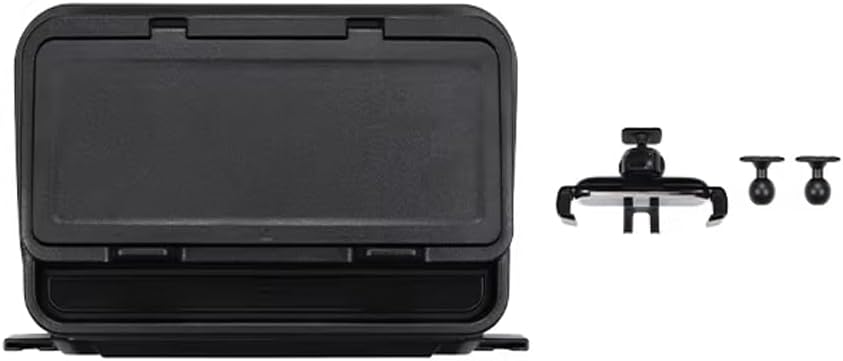 ABS Car Interior Center Console Dashboard Storage Box Organizer Tray with Phone Holder for Suzuki Jimny 2-Door 3-Door 4-Door 5-Door JB64 JB74 JC74 2019-2026