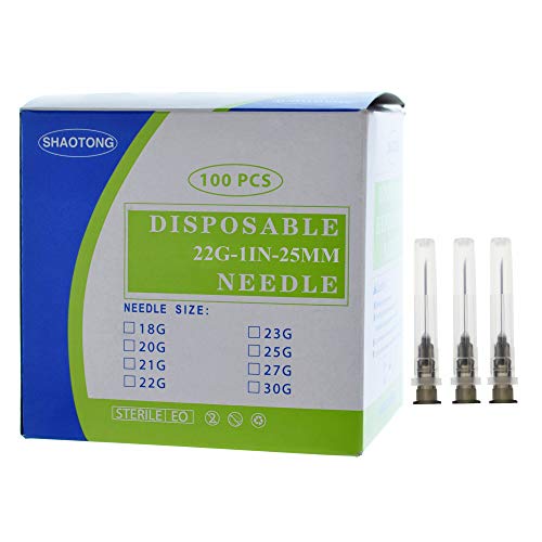 Disposable Sterile 100Pack (22G-1IN 25mm)