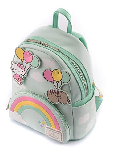 Loungefly Hello Kitty Balloons and Rainbow Womens Double Strap Shoulder Bag Purse3