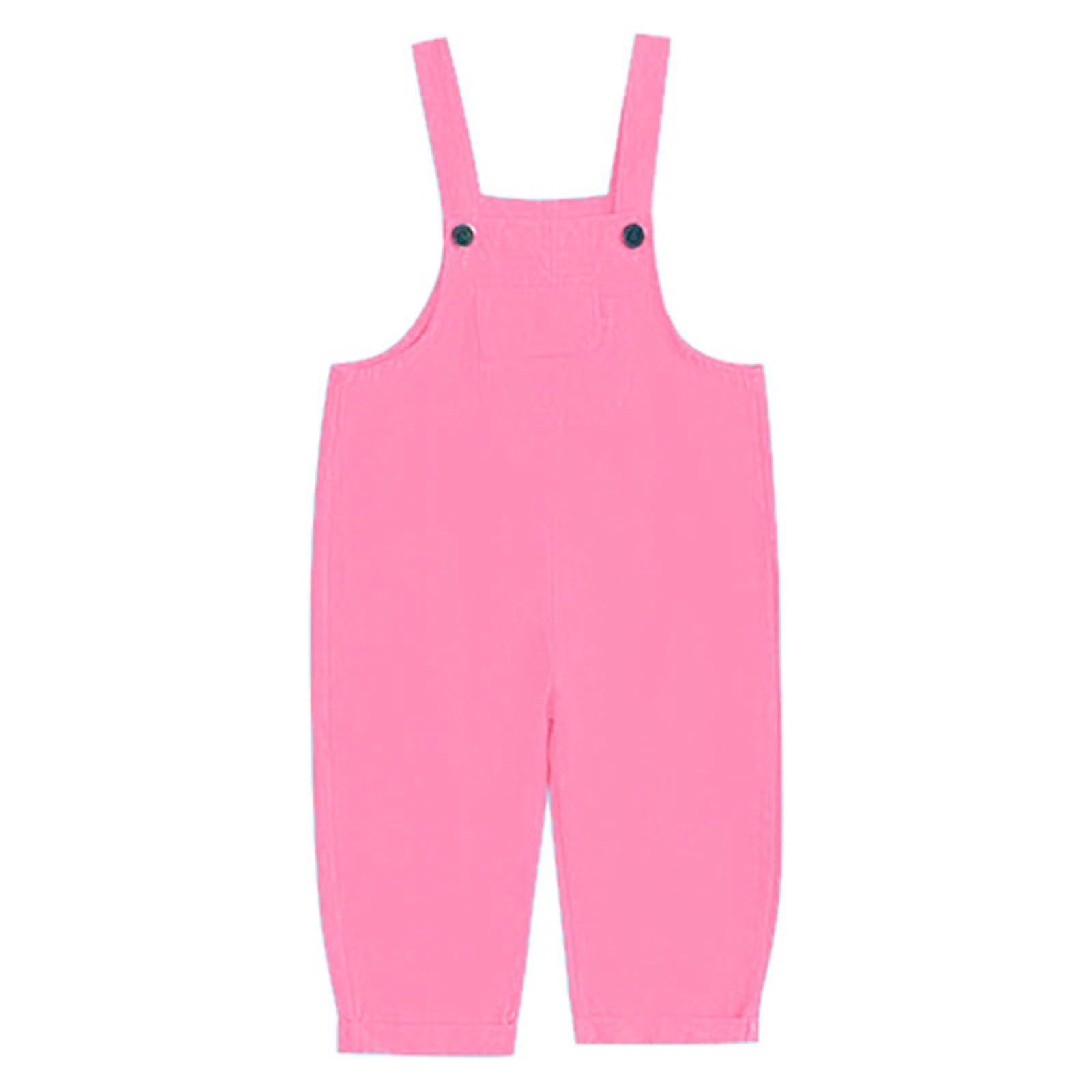 Pantalones de tirantes lisos para niño niña 3-14 años