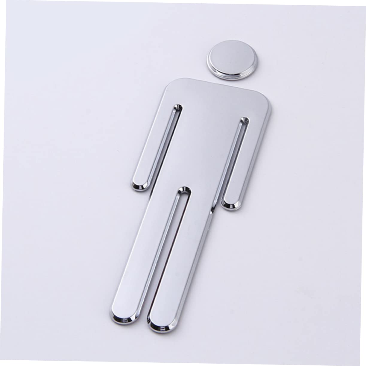 CIYODO Cm Self-adhesive d Restroom Sign Toilet Wall Sticker for Men Women Abs Material Odorless Decor for Home Office