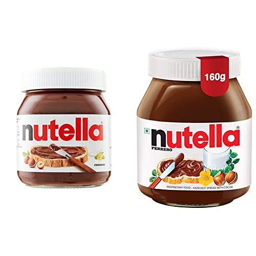 Image of Nutella Hazelnut Spread with Cocoa, 350g + Nutella Hazelnut Spread with Cocoa 160g