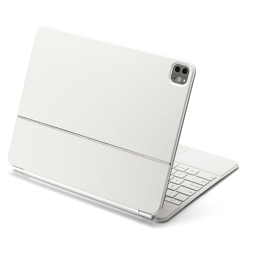 iPadキーボード ケース付き iPad ホワイト　マグネット Amazon.co.jp: iPad 第10世代 キーボード ケース マグネット式