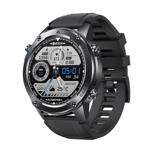 Smartwatch Zeblaze Stratos 2 Ultra Relogio Inteligente Masculino Relógio Inteligente, GPS 170+, 10ATM a Prova d'Agua, Chamadas Bluetooth,Android Smart Watch for Android IOS