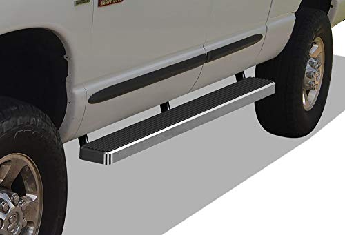 Estribos de acero inoxidable 304 APS 5in para Dodge Ram miniatura 1