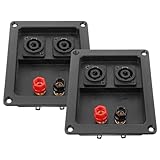 Qualité sonore supérieure : profitez d’une expérience audio et captivante grâce à nos bornes pour caisson de basses, nos connecteurs pour haut-parleurs et nos fiches bananes pour haut-parleurs