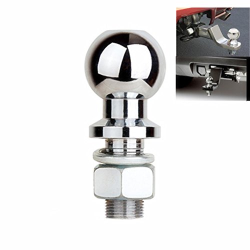 Boule d'attelage remorque 5,1 cm chrome pour voiture tout-terrain