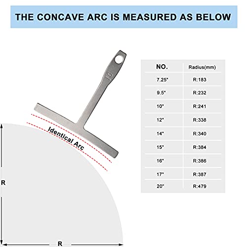 Patioer Guitar Luthier Tool Kit With 8" Guitar Fret Leveling Beam, Fret Crowning Luthier File, String Action Ruler Gauge, 9 Understring Radius Gauge, Screwdriver, Fingerboard Guard And Sandpaper #TOP3