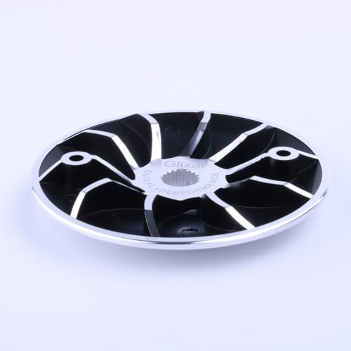 Image of Glixal Lightweight Racing Drive Face Fan for GY6 125cc 150cc 180cc 200cc 152QMI 157QMJ Engine Based Scooter Moped ATV Go-Kart Quads (Black)