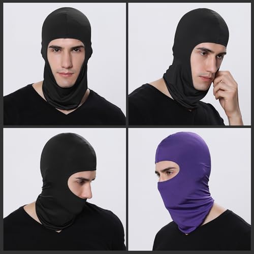 Image of Pukavt 1-6 Pack Balaclava Face Mask, Ski Mask for Men Women