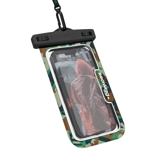 Pochette étanche smartphone universelle SEAWAG camouflage pour protèger votre téléphone portable