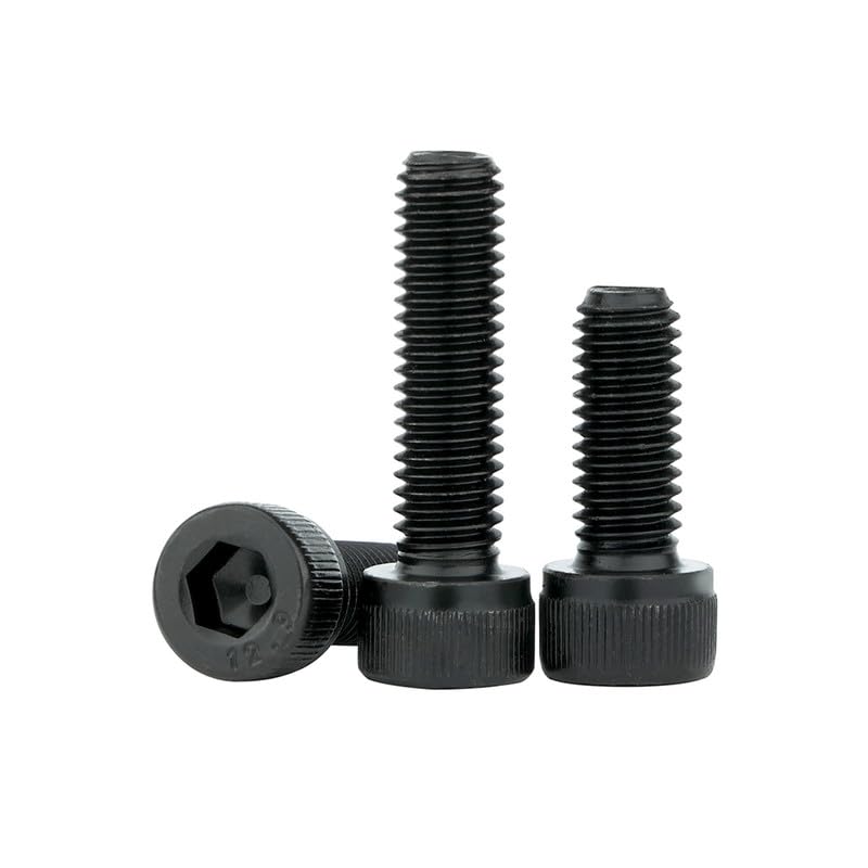 ORANXIN 50 Pcs Alloy Steel Internal Hex Cylindrical Head Bolts