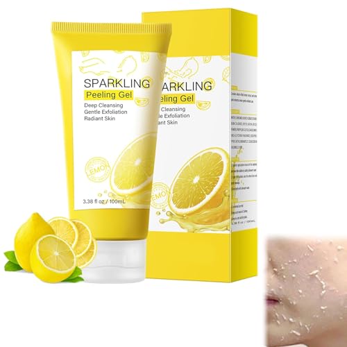 Gel Exfoliante Natural,Exfoliante Suave Para Todos,Exfoliante Facial En Gel,Gel Exfoliante Removedor Piel,Gel Exfoliante Para El Rostro,Gel Exfoliante De Limón Natural,Gel Exfoliante Iluminador,100 ml