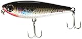 BOMBER Salt Water Badonk-A-Donk Low Pitch Lures, Speckled Trout, 4-Inch