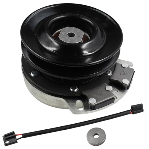 Electric PTO Clutch for Cub Cadet MTD Troy Bilt Craftsman White Outdoor 917-05209 717-04174 917-04174 717-04552 717-04552A 917-04552 917-04552A 917-05001 717-1774 917-1774 Warner 5219-25 5219-64