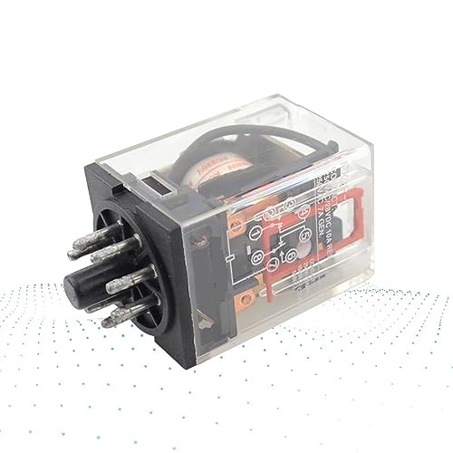 Relais électromagnétique MK2P-I DC12V à 8 broches pour circuits de commande