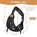 Imagen de Ajustable Portabebes Lateral Capacidad de Carga 20 KG Fular Portabebe Negro Baby Carrier Transpirable Ergonómico Apto para Recién Nacidos de 3 a 36 Meses
