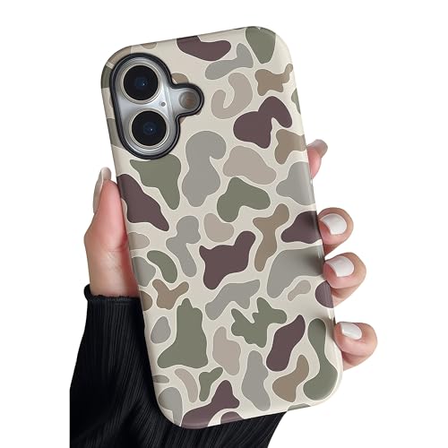 Coque iPhone 17 résistante aux rayures avec double couche antichoc camouflage - 2