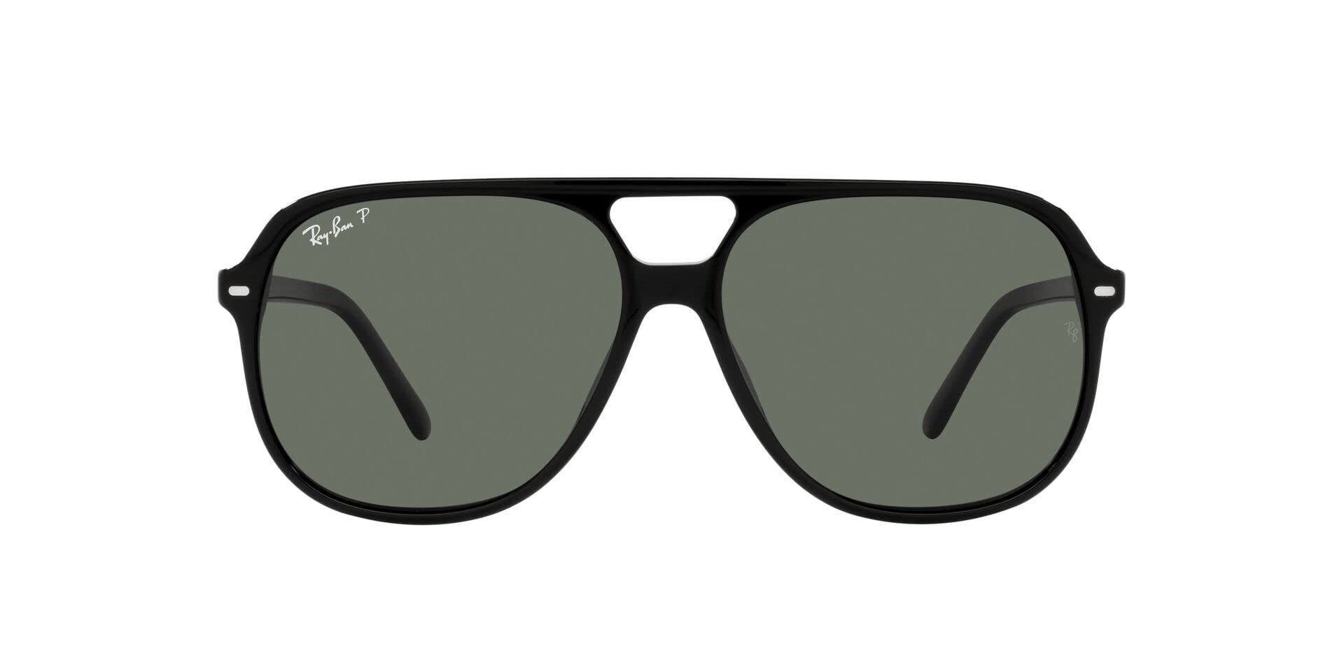 Ray - Ban Unisex Black Rb2198 Bill 901/58 Sunglasses Acetate G15 Squared Polarized