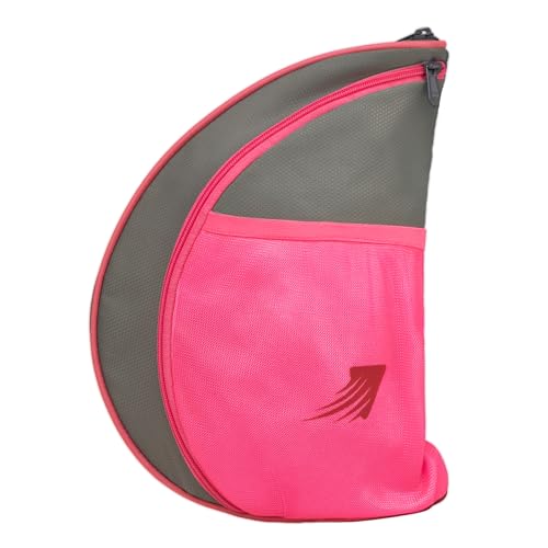 Image of WHACKK Twirl | Unisex Table Tennis Equipment Bag | Tennis Case | Racket Case | TT Bag Cover |Ping Pong Paddle Case (Pink)