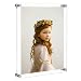 NIUBEE 11x14 Clear Acrylic Wall Mount Floating Frameless Picture Frame for Degree Certificate Photo Frames-Double Panel(Full Frame is 13x16 inch)