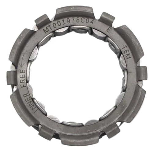 KBNGCAQ Kompatibel Mit Yamaha Für WR250F 2003 Für WR250 WR250F 2015-2018 Für WR450F 2003-2018 Motorrad-Starterkupplungslagerzubehör Einwegstarter Kupplung