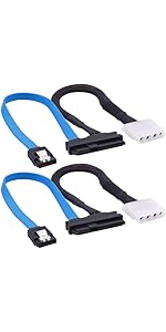 ☆SAS☆様　分割② Amazon.com: XMSJSIY Slimline SAS 4.0 SFF-8654 4i 38 Pin Host to