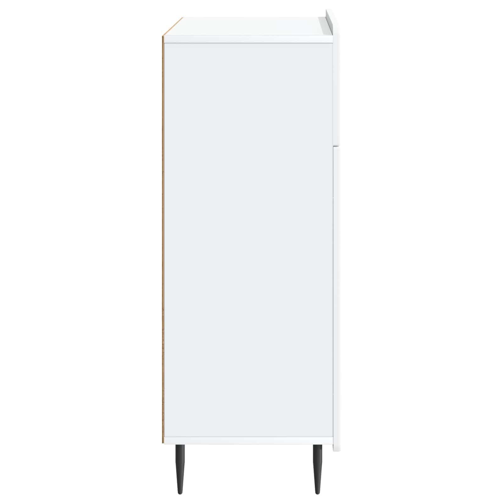 Credenza bianca, 66 x 34,5 x 92 cm, in legno