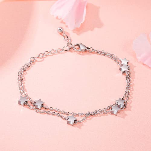 CCAIPU Bracciale Donna Elegante Perla Argento 925