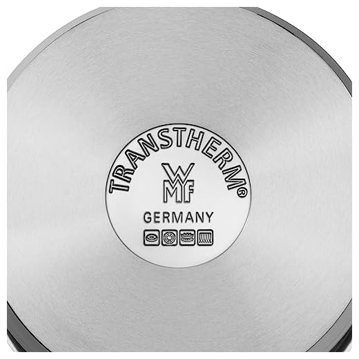 WMF Perfect Plus One Pot - Pentola a pressione a induzione, 4,5 l, con protezione della fiamma, grande segnale di cottura, 2 livelli di cottura, manico con coperchio rimovibile, regolatore di livello