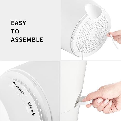 FaithLand - 2er-Pack Blumentöpfe, 25,4 cm, für Zimmerpflanzen und Außenbereich, Selbstbewässernde Blumentöpfe mit tiefem Wasserspeicher… – Ansicht 5