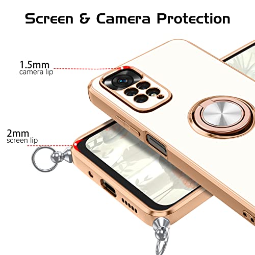 DOMAVER Coque Xiaomi Redmi Note 11/11S 4G Cordon