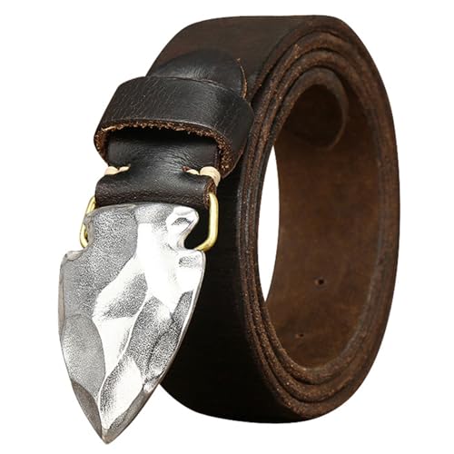 Ceinture cuir crocodile homme réglable pour remplacer vos ceintures fragiles