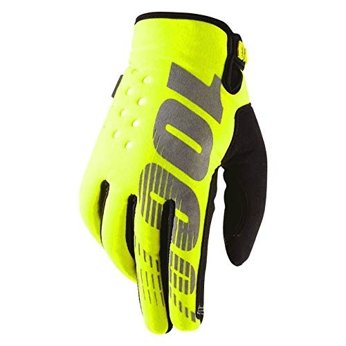 Price comparison product image 100% Brisker Yellow Motocross Glove