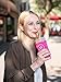 Sok It Java Sok Iced Coffee & Cold Soda Insulated Neoprene Cup Sleeve (Bright Pink, Medium: 22-28oz)