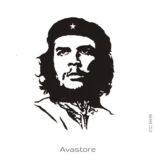 Avastore Temporäre Tattoos, für Erwachsene, Herren, Damen, Che Guevara, Tattoo, Ephemier, Damen, Che Guevara, 2 Stück Cover