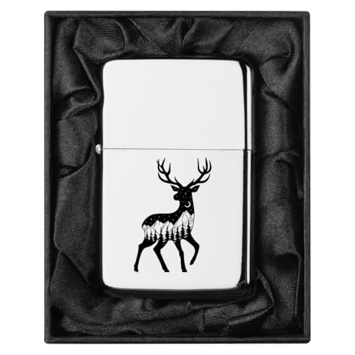 Encendedor en caja de regalo con forro de seda negro miniatura 1