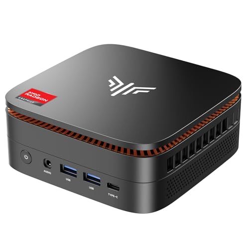 ACEMAGICIAN Mini PC AMD Ryzen R2544 (übertrifft 4300U, 3,7 GHz) 8GB DDR4 RAM 256GB M.2 SSD W11 Pro Micro Desktop Computer, 4K Triple-Display, WiFi 5/ BT4.2/ Gigabit LAN für Business, Heimkino, Office