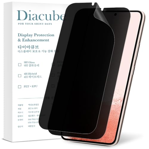 Film protecteur d'écran mat pour Samsung S22 anti-espion en PET flexible