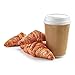 Comfy Package [12 oz. - 50 Sets Insulated Kraft Ripple Paper Hot Cups, Disposable Coffee Cups With Lids - Ideal for Hot Beverages, Travel, and Office Use