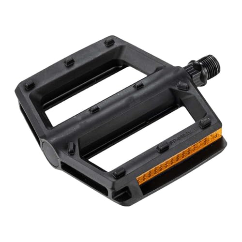 GENERICO Pedales MTB Planos Negro Unisex