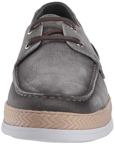 Marc Joseph New York Men's Leather Luxury Deck Shoe with Rope Detail Boat2