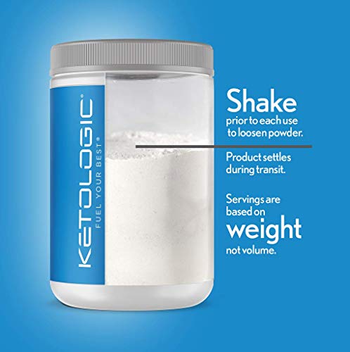 KetoLogic BHB Exogenous Ketones Powder with Caffeine (30 Servings) - Keto Pre-Workout, Boosts Ketosis, Energy & Focus - Support Keto Diet with Beta-Hydroxybutyrate Keto BHB Salts - Grape - Thumbnail 2