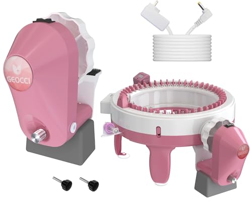 Geocci 48-523 Knitting Machines Adapter,Electri Knitting Machines Adapter,Electric Knitting Loom Machine Driving System Suit cover