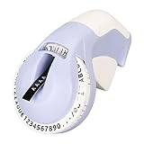 Geprägter Etikettendrucker, Tragbarer DIY 3D-geprägter Etikettendrucker, 47 Zeichen, Druckbares...