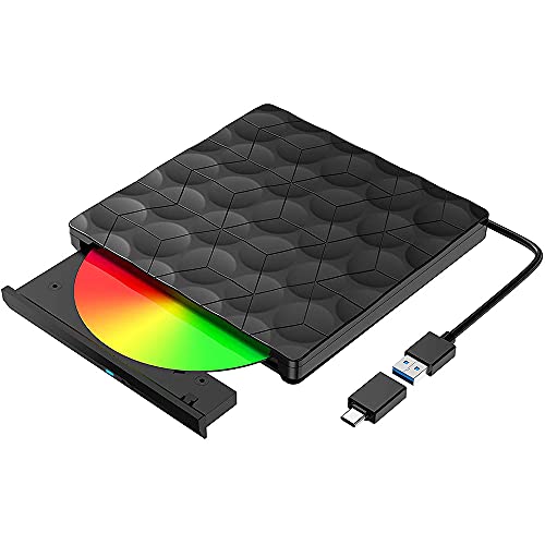 Lecteur CD DVD externe pour PC sans lecteur graveur silencieux USB 3.0