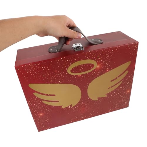 Décoration de table rouge portable INOOMP en valise à remplir - 4